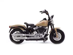 HARLEY-DAVIDSON FLSTSB CROSS BONES 2008 БЕЖЕВЫЙ — фото 5
