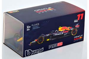HONDA RED BULL RB18 #11RED BULL RACING C ФИГУРКОЙ ПИЛОТА S.PEREZ FORMULA 1 2022 — фото 3