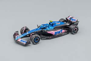 RENAULT F1 A523 TEAM BWT ALPINE F1 №10 SEASON 2023 PIERRE GASLY, BLUE BLACK PINK