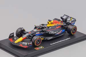 RED BULL F1 RB19 TEAM ORACLE RED BULL RACING N 1 WORLD CHAMPION WINNER AUSTIN USA GP 2023 MAX VERSTAPPEN - WITH PILOT AND SHOWCASE, MATT BLUE