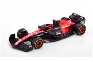 ALFA ROMEO F1 C43 TEAM STAKE N77 SEASON (2023) VALTTERI BOTTAS, BLACK RED