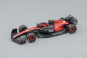 ALFA ROMEO F1 C43 TEAM STAKE N24 SEASON 2023 GUANYU ZHOU, BLACK RED