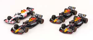 НАБОР ИЗ 4_Х МОДЕЛЕЙ RED BULL SET F1 4X RB19 TEAM ORACLE  TURKISH GP 2021 MAX VERSTAPPEN
