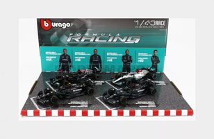 MERCEDES GP SET F1 4X W14 TEAM MERCEDES-AMG PETRONAS FORMULA ONE / НАБОР ИЗ 4-Х МОДЕЛЕЙ МЕРСЕДЕС
