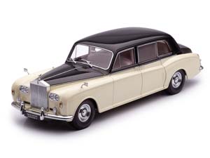 ROLLS-ROYCE PHANTOM V MULLINER PARK WARD 1964 (ПРАВОРУЛЬНЫЙ) ЧЕРНЫЙ С БЕЖЕВЫМ