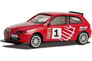 ALFA ROMEO 147 GTA CUP #1 2003 КРАСНЫЙ (ДЛИНА МОДЕЛИ 3-5 СМ)