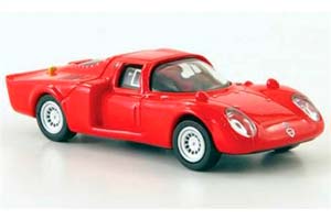 ALFA ROMEO 33.2 DAYTONA 1968 КРАСНЫЙ (ДЛИНА МОДЕЛИ 3-5 СМ)