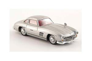 MERCEDES-BENZ 300SL W198 СЕРЕБРИСТЫЙ (ДЛИНА МОДЕЛИ 3-5 СМ)