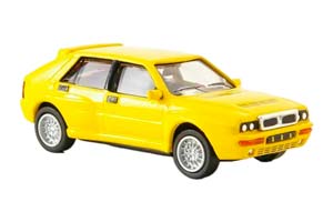 LANCIA DELTA HF INTEGRALE EVO 2 1992 ЖЕЛТЫЙ (ДЛИНА МОДЕЛИ 3-5 СМ)