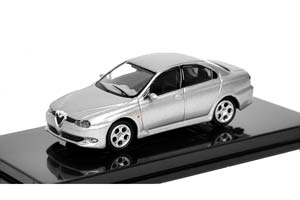 ALFA ROMEO 156 GTA 2002 СЕРЕБРИСТЫЙ (ДЛИНА МОДЕЛИ 3-5 СМ)