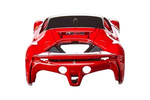 FERRARI SF90 STRADALE RED / ФЕРРАРИ СФ90 СТРАДАЛЕ КРАСНЫЙ (СБОРКА БЕЗ КЛЕЯ) — фото 7