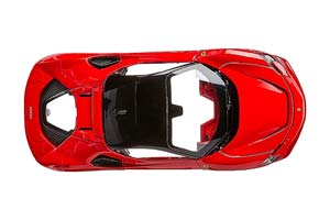 FERRARI SF90 STRADALE RED / ФЕРРАРИ СФ90 СТРАДАЛЕ КРАСНЫЙ (СБОРКА БЕЗ КЛЕЯ) — фото 8