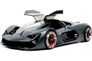 LAMBORGHINI TERZO MILLENNIO 2023 GREY / ЛАМБОРГИНИ ТЕРЦО МИЛЛЕНИО (СБОРКА БЕЗ КЛЕЯ) — фото 5