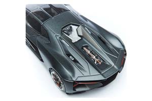 LAMBORGHINI TERZO MILLENNIO 2023 GREY / ЛАМБОРГИНИ ТЕРЦО МИЛЛЕНИО (СБОРКА БЕЗ КЛЕЯ) — фото 7