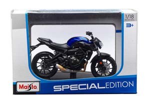 YAMAHA 2018 MT-07 / ЯМАХА МТ-07 СИНИЙ (ДЛИНА 11,9 СМ) — фото 8