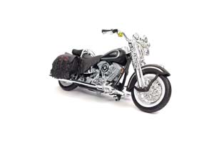 HARLEY-DAVIDSON FLSTS HERITAGE SOFTAIL SPRINGER 1999 / ХАРЛЕЙ-ДЭВИДСОН ХЕРИТЭЙЖ ЧЕРНЫЙ (ДЛИНА 11,9 СМ) — фото 3