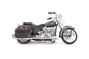 HARLEY-DAVIDSON FLSTS HERITAGE SOFTAIL SPRINGER 1999 / ХАРЛЕЙ-ДЭВИДСОН ХЕРИТЭЙЖ ЧЕРНЫЙ (ДЛИНА 11,9 СМ) — фото 6
