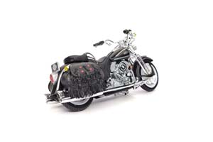 HARLEY-DAVIDSON FLSTS HERITAGE SOFTAIL SPRINGER 1999 / ХАРЛЕЙ-ДЭВИДСОН ХЕРИТЭЙЖ ЧЕРНЫЙ (ДЛИНА 11,9 СМ) — фото 2