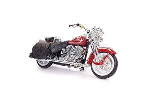 HARLEY-DAVIDSON FLSTS HERITAGE SOFTAIL SPRINGER 1999 / ХАРЛЕЙ-ДЭВИДСОН ХЕРИТЭЙЖ КРАСНЫЙ (ДЛИНА 11,9 СМ) — фото 3