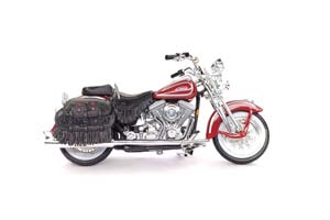 HARLEY-DAVIDSON FLSTS HERITAGE SOFTAIL SPRINGER 1999 / ХАРЛЕЙ-ДЭВИДСОН ХЕРИТЭЙЖ КРАСНЫЙ (ДЛИНА 11,9 СМ) — фото 6