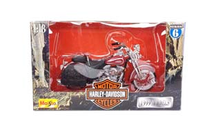 HARLEY-DAVIDSON FLSTS HERITAGE SOFTAIL SPRINGER 1999 / ХАРЛЕЙ-ДЭВИДСОН ХЕРИТЭЙЖ КРАСНЫЙ (ДЛИНА 11,9 СМ) — фото 7