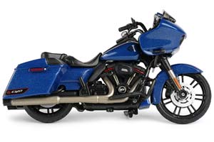 HARLEY-DAVIDSON CVO ROAD GLIDE 2022 BLUE / ХАРЛЕЙ ДЭВИДСОН СВО РОАД ГЛАЙД СИНИЙ (ДЛИНА 11,9 СМ) — фото 4