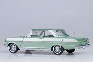 CHEVROLET NOVA 1963 LAUREN GREEN — фото 8