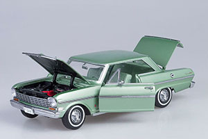 CHEVROLET NOVA 1963 LAUREN GREEN — фото 9