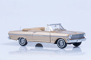 CHEVROLET NOVA CONVERTIBLE 1963 GOLDEN — фото 3