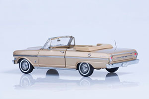 CHEVROLET NOVA CONVERTIBLE 1963 GOLDEN — фото 4