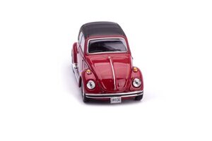 VW VOLKSWAGEN 1200 KAFER (BEETLE) CABRIO КРАСНЫЙ С ЧЕРНЫМ ТЕНТОМ — фото 5