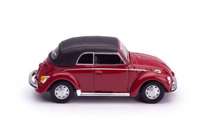 VW VOLKSWAGEN 1200 KAFER (BEETLE) CABRIO КРАСНЫЙ С ЧЕРНЫМ ТЕНТОМ — фото 7