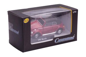 VW VOLKSWAGEN 1200 KAFER (BEETLE) CABRIO КРАСНЫЙ С ЧЕРНЫМ ТЕНТОМ — фото 9