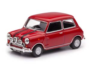 MINI COOPER ИЗ ОРИГИНАЛЬНОГО ФИЛЬМА ОГРАБЛЕНИЕ ПО-ИТАЛЬЯНСКИ (THE ITALIAN JOB) КРАСНЫЙ