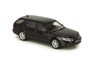SAAB 9-5 SPORT WAGON 2005 ЧЕРНЫЙ МЕТАЛЛИК — фото 3