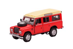 LAND ROVER SERIES I 109 КРАСНЫЙ С БЕЛОЙ КРЫШЕЙ