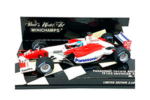 TOYOTA TF102 DEBUT AUSTRALIAN GP 2002 M.SALO #24