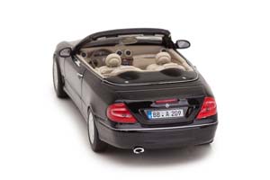 MERCEDES-BENZ CLK-CLASS CABRIOLET A209 (W209) 2003 ЧЕРНЫЙ — фото 6