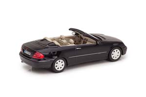 MERCEDES-BENZ CLK-CLASS CABRIOLET A209 (W209) 2003 ЧЕРНЫЙ — фото 2