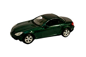 MERCEDES SLK 2004 DARK GREEN W/MOVABLE ROOF