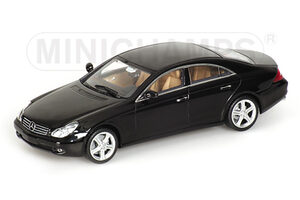 MERCEDES-BENZ CLS-CLASS 2004 C219 ЧЕРНЫЙ — фото 3