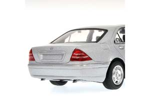 MERCEDES W220 S-CLASS 1998 SILVER — фото 4