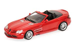 MERCEDES SLR MCLAREN ROADSTER 2007 RED