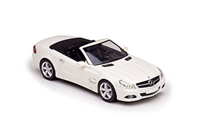 MERCEDES SL-KLASSE 2008 R230 METALLIC WHITE — фото 5