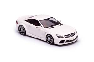 MERCEDES SL65 AMG BLACK SERIES R230 2009 MATT WHITE — фото 7