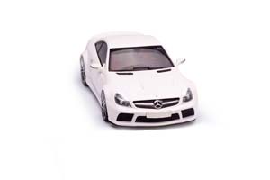 MERCEDES SL65 AMG BLACK SERIES R230 2009 MATT WHITE — фото 8