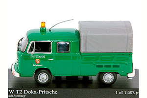 VW VOLKSWAGEN TRANSPORTER DOKA T2 1972 PICKUP GREEN STOLBERG UTILITY SERVICE — фото 5