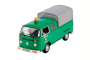 VW VOLKSWAGEN TRANSPORTER DOKA T2 1972 PICKUP GREEN STOLBERG UTILITY SERVICE — фото 1