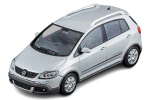 VW VOLKSWAGEN GOLF CROSS 2006 LIMITED EDITION 1200 PCS SILVER — фото 1
