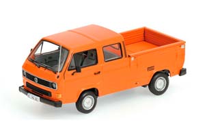 VW VOLKSWAGEN T3 DOKA-PRITSCHE 1983 ORANGE